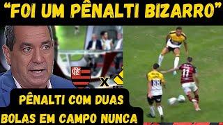 PÊNALTI BIZARRO PARA O FLAMENGO! ÁUDIO DO VAR ANALISA PÊNALTI DO FLAMENGO.