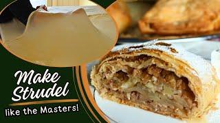 Apple Strudel the Austrian Way | Apfelstrudel