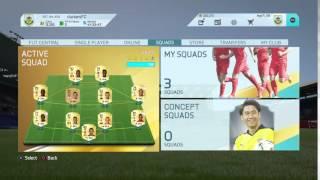 FIFA 16 FUT Hub (In Menus)