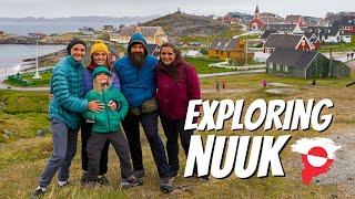 Exploring the world's smallest capital city: NUUK in GREENLAND!!!