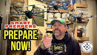 SMART PREPPERS ARE PREPARING NOW! Christmas Survival Gear Giveaway! Drone Updates - Prepper Pantry