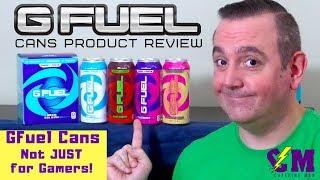 GFUEL Can Review. All 4 GFUEL Cans Energy Drink Product Review. It's NOT just for Gamers!