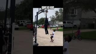 Cop dunks on kids!  #teamflightbrothers