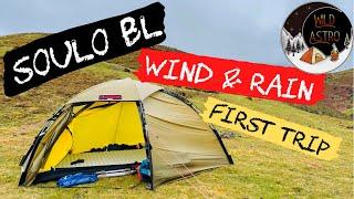 HILLEBERG SOULO BL | Soulo Black Label | Wind And Rain | First Wild Camp