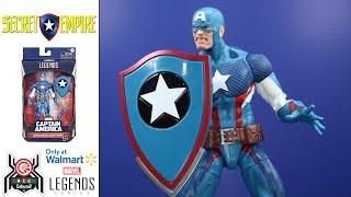 Marvel Legends CAPTAIN AMERICA Secret Empire Hail Hydra Cap Walmart Exclusive Figure Review