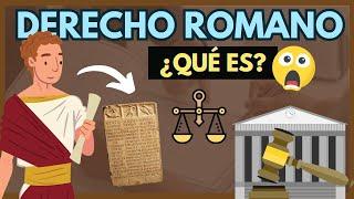  Derecho Romano: ¿Qué es?【Descúbrelo con EJEMPLOS】virtual  7 pasos para superar la materia.