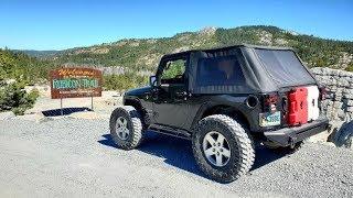 The Rubicon Jeep Trail,  ALONE, NO LIFT, NO LOCKERS! Will I make it?