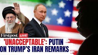 US Iran Conflict LIVE: Trump Threatens to Bomb Iran Over Nuclear Deal Talks; Putin Responds |US Iran