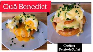 Oua Benedict cu avocado , creveti si sos olandez  | Mic de jun | Brunch |