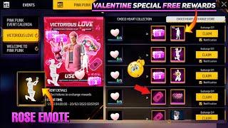 FF Max  Valentine's Special  Free Rewards | Event Free Fire | FF Max New Event Update Today