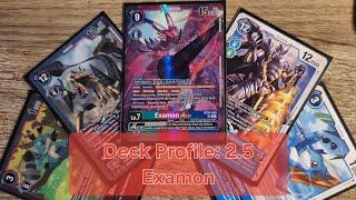 Digimon Deck Profile: 2.5 Examon: The Dragon Powered Ace