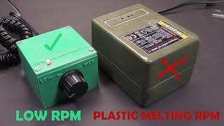 DIY Low RPM Controller - Proxxon Micromot 12V Upgrade - Homemade
