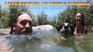 Skinny Dipping at a Secret Waterfall and Grotto on Catalina Island