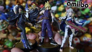COMPLETING THE SUPER SMASH BROS AMIIBO COLLECTION (UNBOXING CLOUD, CORRIN, BAYONETTA)
