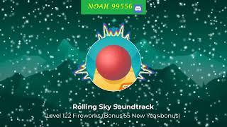 Rolling Sky Bonus 55 Fireworks Soundtrack (New Year Bonus) [OFFICIAL]