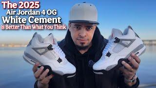The Jordan 4 White Cement 2025 Is The Best One Ever ? Early Look