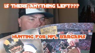 SPORTS CARDS INVESTING AND FLIPPING.  SEARCHING FOR FOOTBALL DEALS AND BARGAINS WITH POTENTIAL. NFL