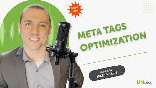 Meta Tags Optimization