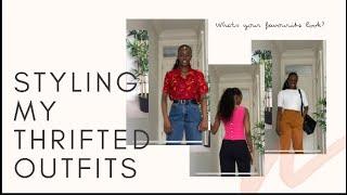 Thrift With Me + Styling My Thrifted Outfits || VLOG|| FLORENCE KAE