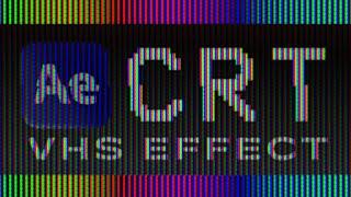 Create a VHS Effect in After Effects | CRT Screen Tutorial