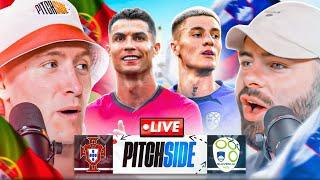 PORTUGAL vs SLOVENIA | Pitch Side LIVE!