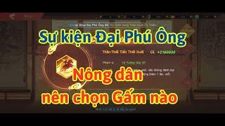 Tân 3Q Truyền Kỳ - Cẩm nang Đại Phú Ông | Nông dân 'Nên' lụm Gấm Thần Free nào?