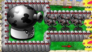 99 Doom Fume Shroom vs Doom Three Split Pea vs Dr.Zomboss Doom - Plants vs Zombies Hack