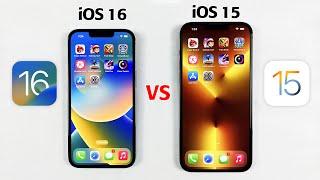 iOS 16 vs iOS 15 SPEED TEST - iPhone 13 Pro (iOS 16) vs 13 Pro Max (iOS 15) | iOS 16 is Much Better