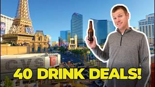 *40* Drink Deals & Happy Hours on The Strip - 2025