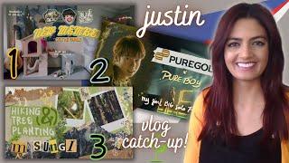 Catching up on Justin's vlogs| Saoirse is missing, pure boy solo sched & hiking Masungi Georeserve!