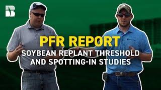 Soybean Replant Threshold and Spotting-In Studies