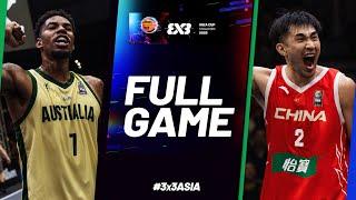 Australia  vs China  | Men Final | FIBA 3x3 Asia Cup 2025 | #3x3Basketball