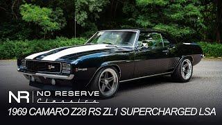 4K 580HP 1969 Camaro Z28 RS ZL1 Supercharged LSA Pro-Touring Restomod: NOW AVAILABLE!