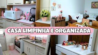 CASA LIMPA E ORGANIZADA - DIA DE FAXINA - CHEIRINHO DE LIMPEZA - MARYA ALVES