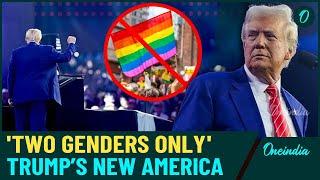 Trump Declares Ban on Trans Rights: No Entry in Military, School, Sports -'Erasing Biden's Policies'