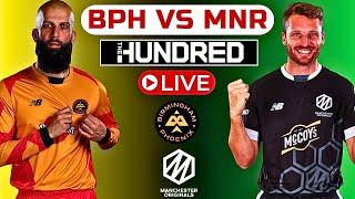 The Hundred Live - Birmingham Phoenix vs Manchester Originals live | BPH vs MNR Live | Live cricket