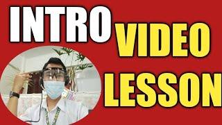 INTRO :VIDEO LESSON #RIZALDYlightfulLessons #TeacherRiz