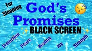 GOD’S PROMISES // PROTECTION // PEACE // HEALING // JOY // STRENGTH #blackscreen