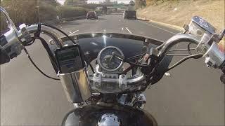 95 Honda Shadow ACE 1100 ride thru town