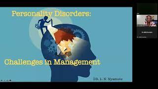 Challenges in management of personality disorders