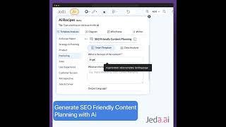  SEO Friendly Content Planning with Generative AI