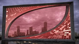 [Grasshopper]Facade design using asteroids to represent curves with straight lines only