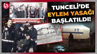 Kayyum atandı, sokaklar karıştı! Tunceli'de belediye binasının önü beton bariyerlerle kapatıldı!