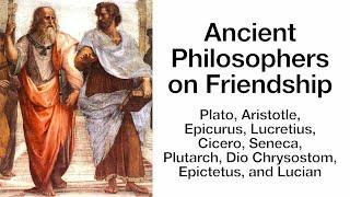 Ancient Philosophers On Friendship | 12-Week Online Synchronous Course | Study With Sadler Academy