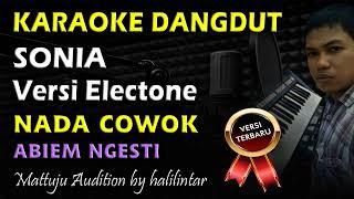 Karaoke Dangdut Sonia Abiem Ngesti || Nada Cowok