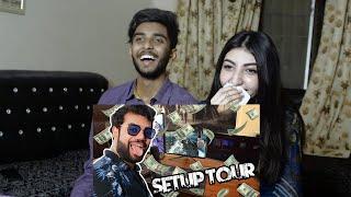 100 BILLION DIRHAM ULTIMATE SETUP TOUR | REACTION TO DUCKY BHAI