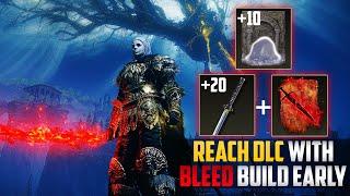 Best Way to Reach Elden Ring DLC With Best Bleed Build Nagakiba | Elden Ring Builds For DLC