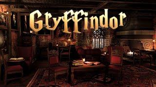 Study In Gryffindor Common RoomHP Asmr Ambience | Magic Spells, Page Turning, Crackling Fire & More