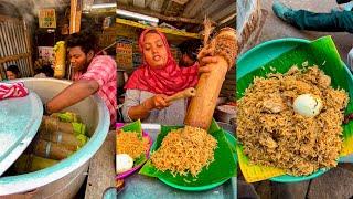 Steaming hot bamboo Biryani chennai ₹100 near parrys || Foodozers #shorts