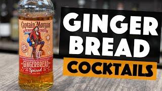 GINGERBREAD Captain Morgan Rum | 3 EASY Cocktails to make at Home Bar | Steve the Barman